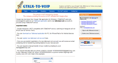 Desktop Screenshot of gtalk2voip.com